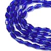 Opaque Glass Beads Strands GLAA-P001-03A-07-2
