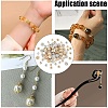 600Pcs 6 Styles CCB Plastic Bead Caps CCB-YW0001-78-6