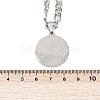 Basketball 201 Stainless Steel Pendant Necklaces for Men Women LS-NJEW-K283-21P-3