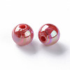 Opaque Acrylic Beads MACR-S370-D8mm-A14-2
