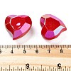 UV Plating Acrylic European Large Hole Beads OACR-S142-06A-3