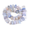 Natural Agate Beads Strands G-N356-01A-19-3