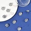 SHEGRACE Brass Stud Earring Findings XGRQ64424-862P-4