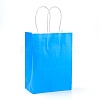 Pure Color Kraft Paper Bags AJEW-G020-D-01-1