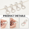 Alloy Swivel Clasps HJEW-UN00009-4