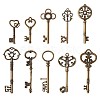 DIY Key Clasps DIY-TA0001-90-2