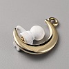 Alloy Enamel Pendants FIND-WH0045-76-2