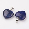 Natural Lapis Lazuli Pendants X-G-G956-B07-FF-2