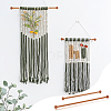 Bamboo Hanging Rod for Weaving Accessories FIND-WH0816-015-5