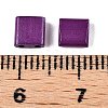 2-Hole Baking Paint Glass Seed Beads SEED-S023-17C-36-4