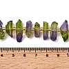 Electroplated Natural Quartz Crystal Beads Strands G-F800-D10-4