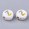 Plating Acrylic Beads PACR-R242-01Z-2
