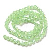 Imitation Jade Electroplate Glass Beads Strands EGLA-A039-J6mm-B01-2