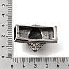 304 Stainless Steel Slide Charms STAS-F356-15AS-09-3