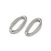 304 Stainless Steel Oval Linking Rings STAS-L300-010A-P-2