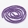 Glass Pearl Beads Strands X-HY-4D-B75-1