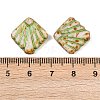 Czech Pressed Glass Beads GLAA-I061-09-3