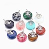 Natural & Synthetic Gemstone Pendants G-F573-C-1