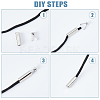 30sets Alloy Aglets for Shoelaces FIND-DC0004-98-4