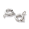 Rack Plating Brass Spring Ring Clasps KK-F090-22P-2