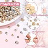 600Pcs 6 Styles CCB Plastic Bead Caps CCB-YW0001-78-5