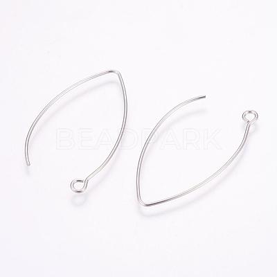 Tarnish Resistant 304 Stainless Steel Hoop Earrings STAS-K148-10-1