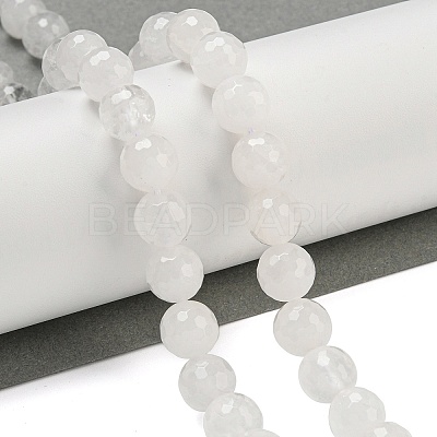 Natural Quartz Crystal Beads Strands G-E571-A11-03-1