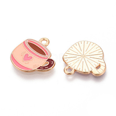 Alloy Enamel Pendants ENAM-T022-29-1