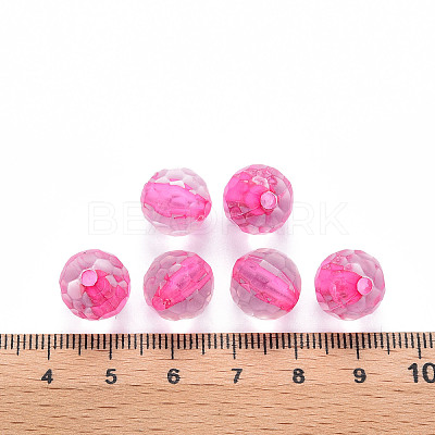 Transparent Acrylic Beads TACR-S154-11A-82-1
