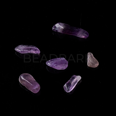 Natural Amethyst Chip Beads LS-G-M364-12A-1