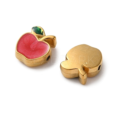 304 Stainless Steel Enamel Charms STAS-B100-06G-02-1