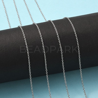 Tarnish Resistant 304 Stainless Steel Cable Chains CHS-R008-22-1