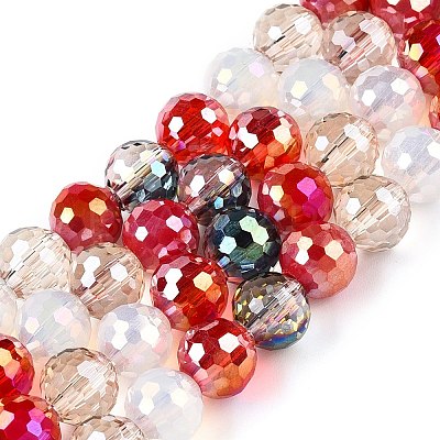 Electroplate Glass Bead Strands X-GLAA-Z006-01J-1