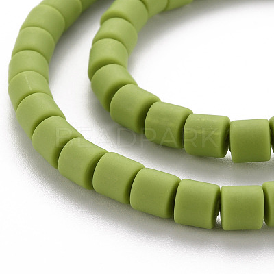 Polymer Clay Bead Strands CLAY-T001-C45-1