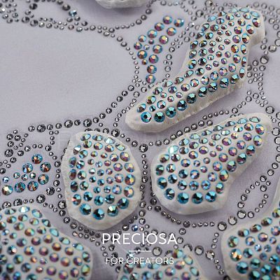 Preciosa® Crystal Hotfix Flatback Stones Y-PRC-HSS8-60310-1