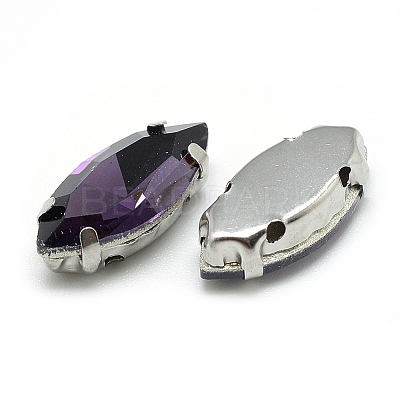 Sew on Rhinestone RGLA-T034-4x8mm-17-1