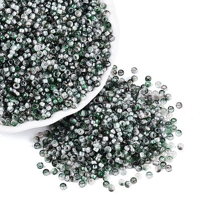 Picasso Glass Seed Beads SEED-Q041-02D-1