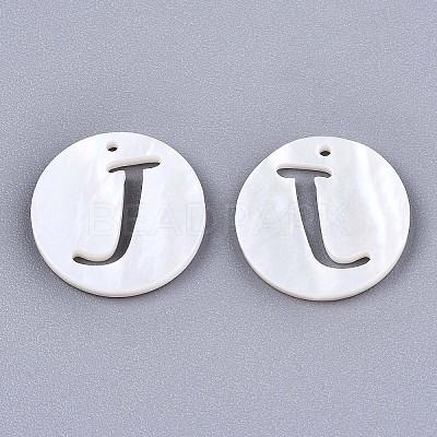 Natural Freshwater Shell Charms SHEL-S276-119J-1