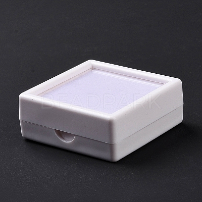 Square Plastic Diamond Presentation Boxes LS-OBOX-G017-01B-1