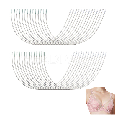 24Bags 2 Styles 304 Stainless Steel Bra Boning STAS-PH0006-94B-1
