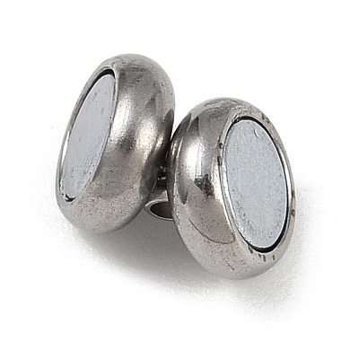 304 Stainless Steel Magnetic Clasps STAS-C127-08P-1