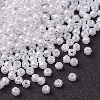 ABS Plastic Imitation Pearl Beads KY-KY0001-51-1