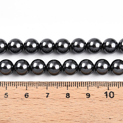 Baking Paint Pearlized Glass Pearl Bead Strands HY-N002-8mm-A02-1