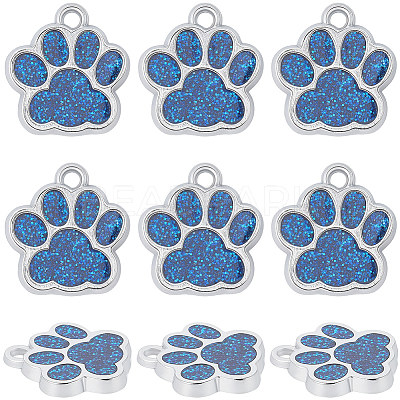 16Pcs Alloy Enamel Charms ENAM-SC0007-01-1