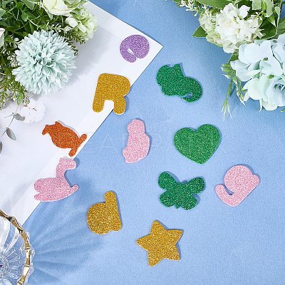 EVA Plastic Self-Adhesive Stickers DIY-SP0004-40-1