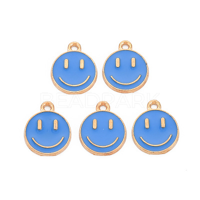 Alloy Enamel Charms ENAM-S121-165I-RS-1