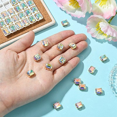Preciosa® MAXIMA Crystal Sew-On Cups Y-PRC-SC10-00030-200-G-1