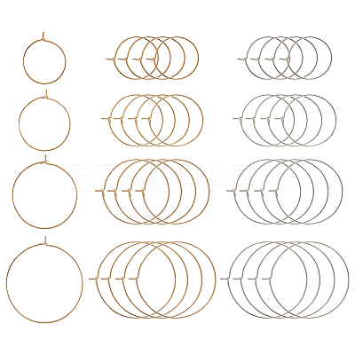 Stainless Steel Earring Hoops STAS-PH0019-34-1