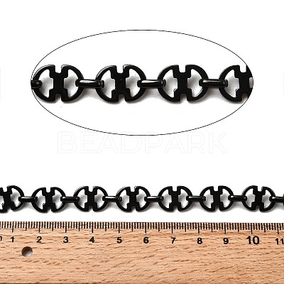 304 Stainless Steel Oval Link Chains CHS-S012-24B-1
