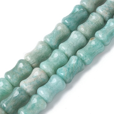Natural Amazoniten Beads Strands G-M445-B01-01-1